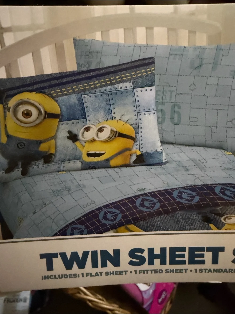 Despicable Me Twin Sheet Set Brand New